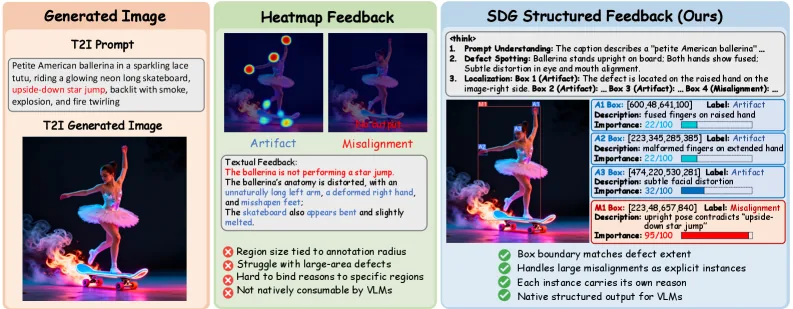 Cover image for Where, What, Why, and Importance: Structured Defect Grounding for Text-to-Image Feedback